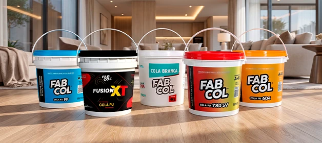 Linha FabCol de adesivos da Hídrico Química
